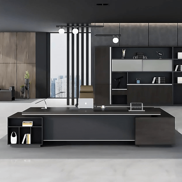 Byram · Modern L-Shaped Executive Desk