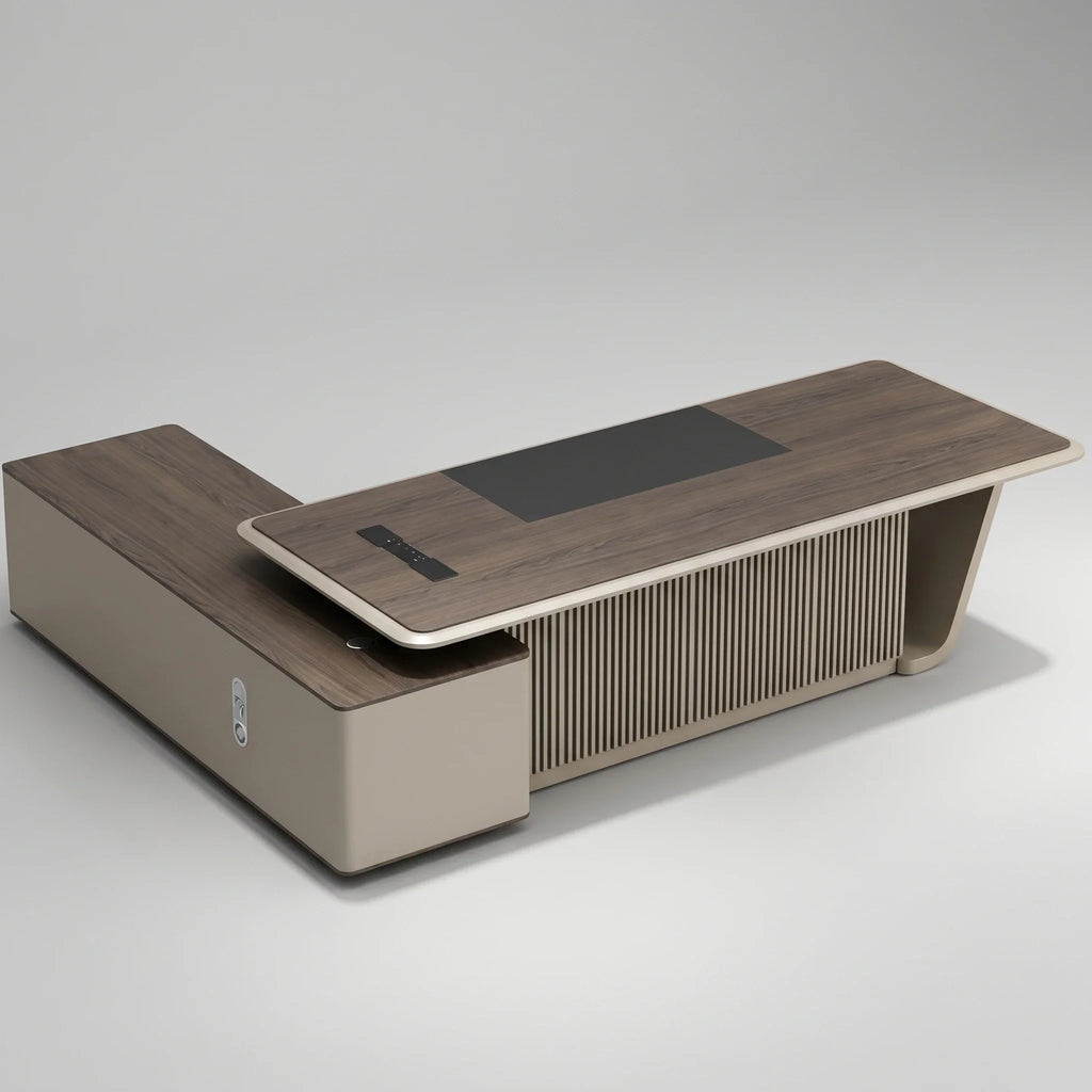 Mantell · Modern L-Shaped Executive Desk