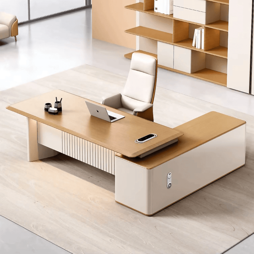 Vesta · Modern L-Shaped Executive Desk