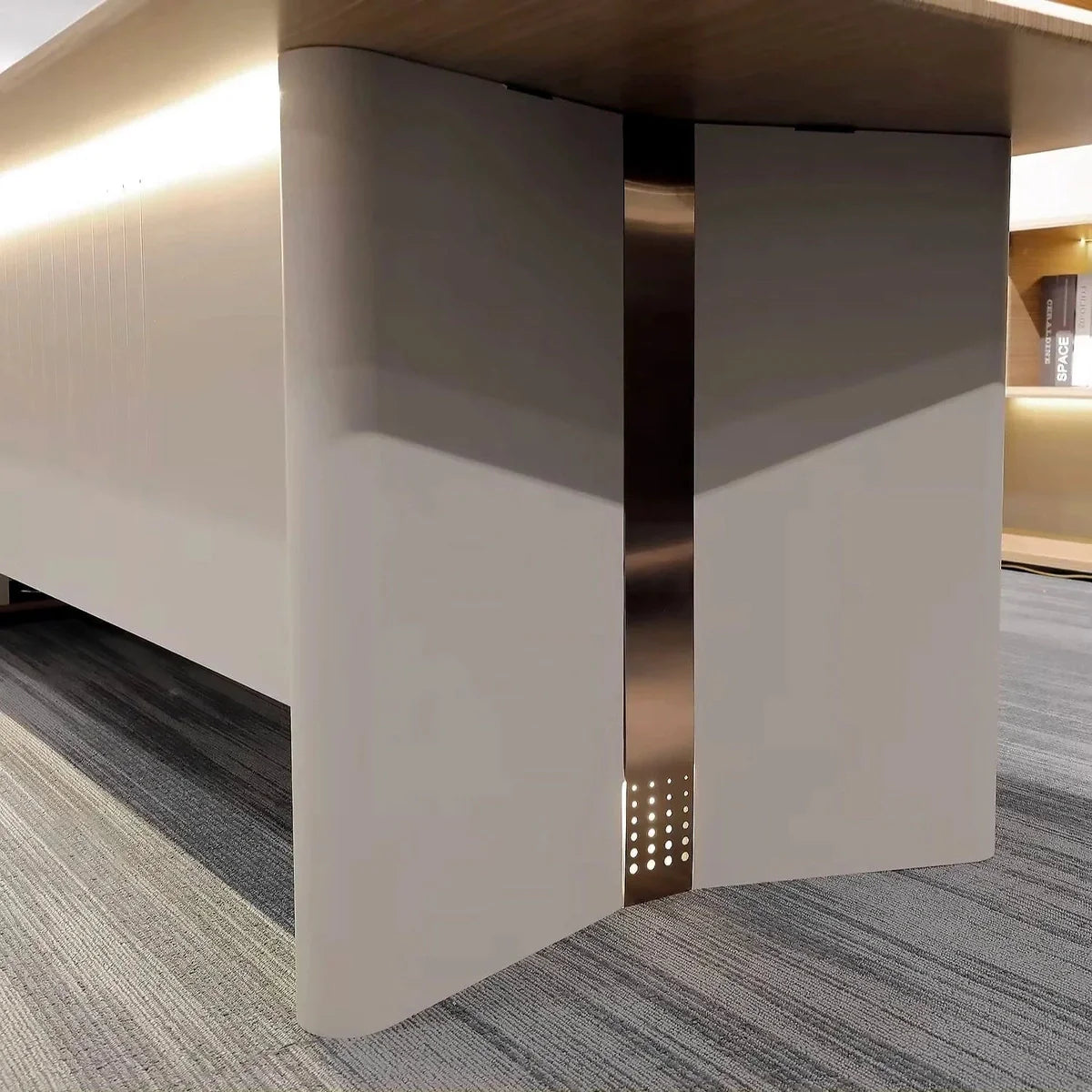 Vesta · Modern L-Shaped Executive Desk