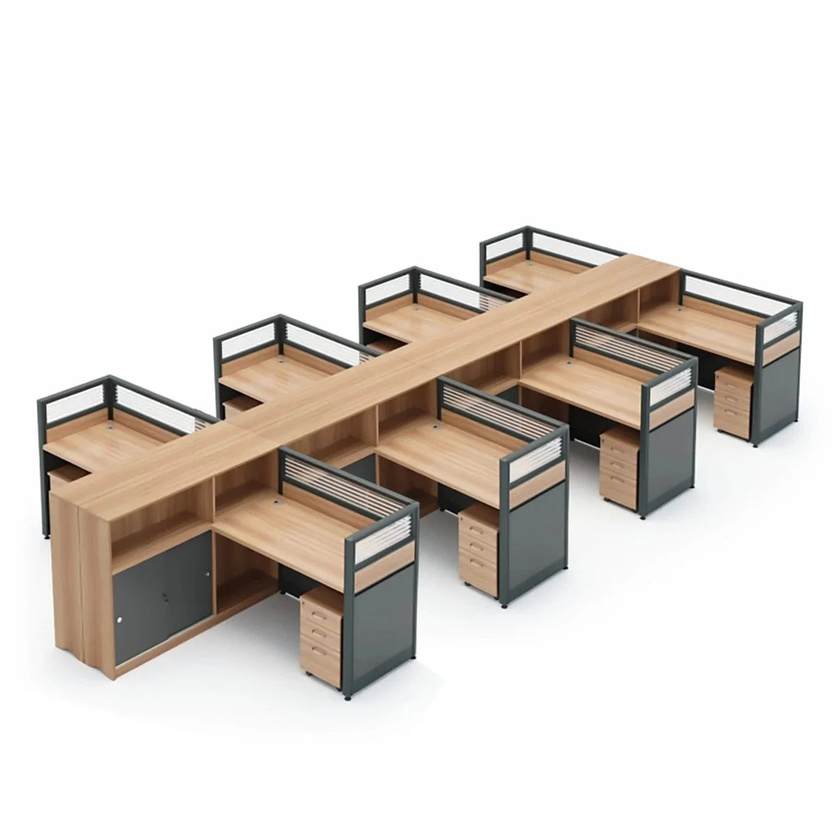 Brynn · L-Shaped Cubicle Workstation