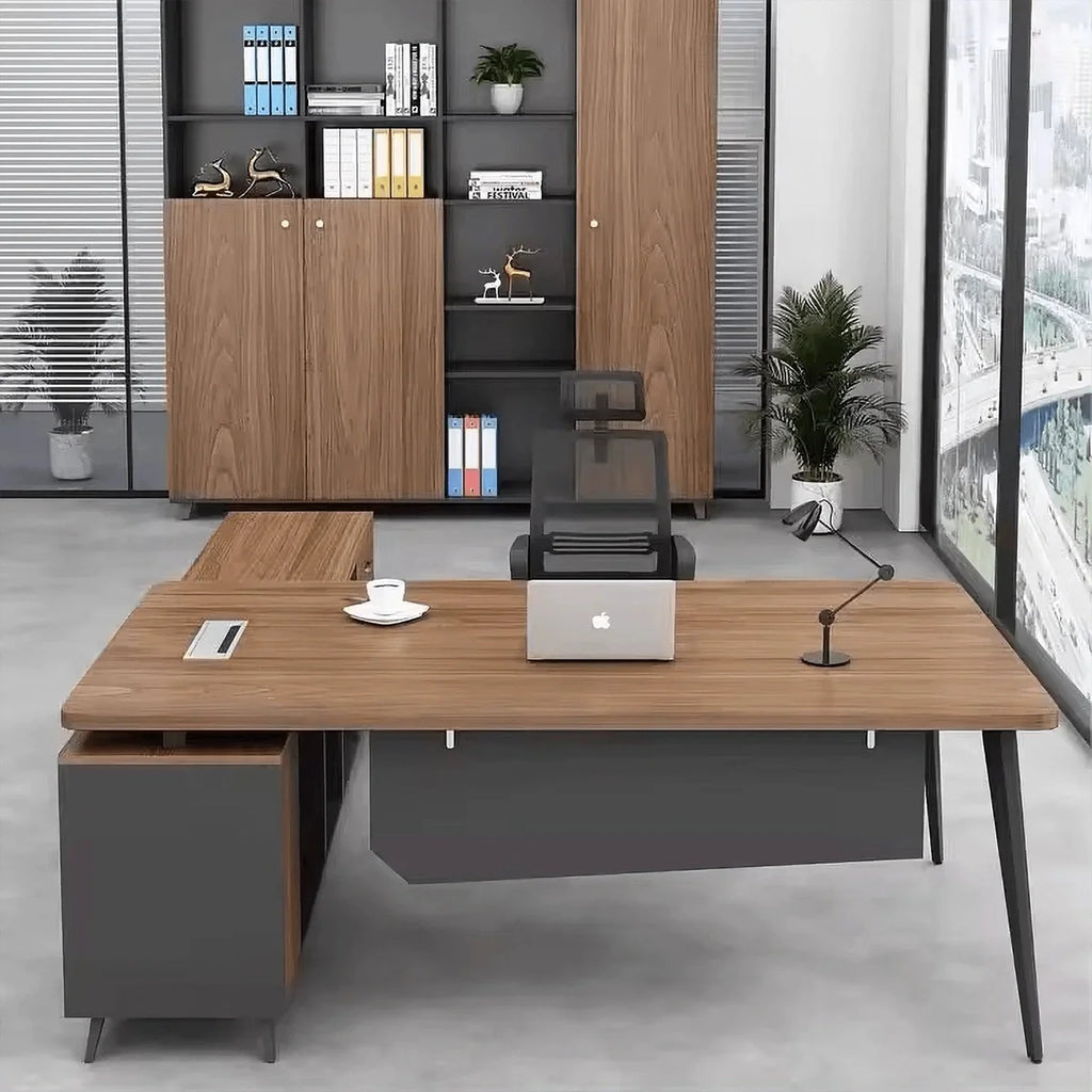 Caelum · Modern L-Shaped Desk