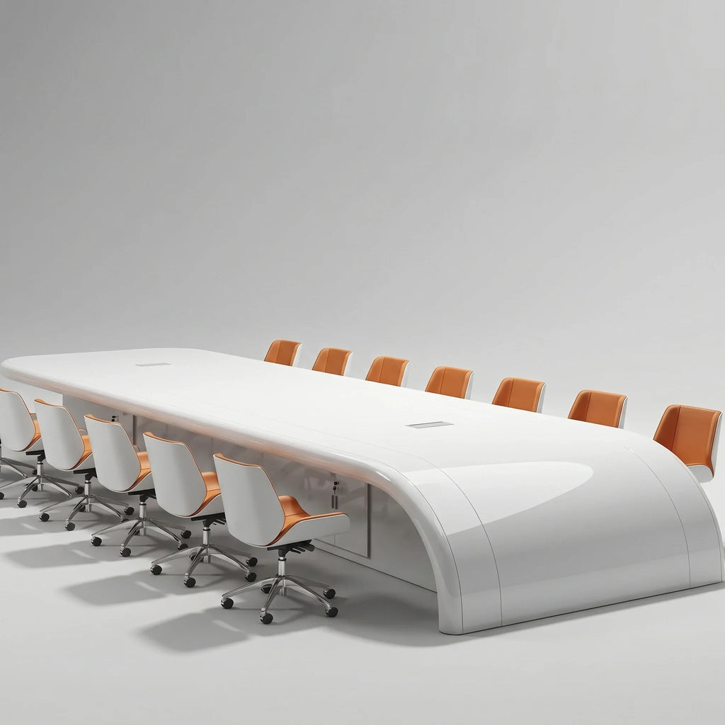 Calix · White Conference Room Table