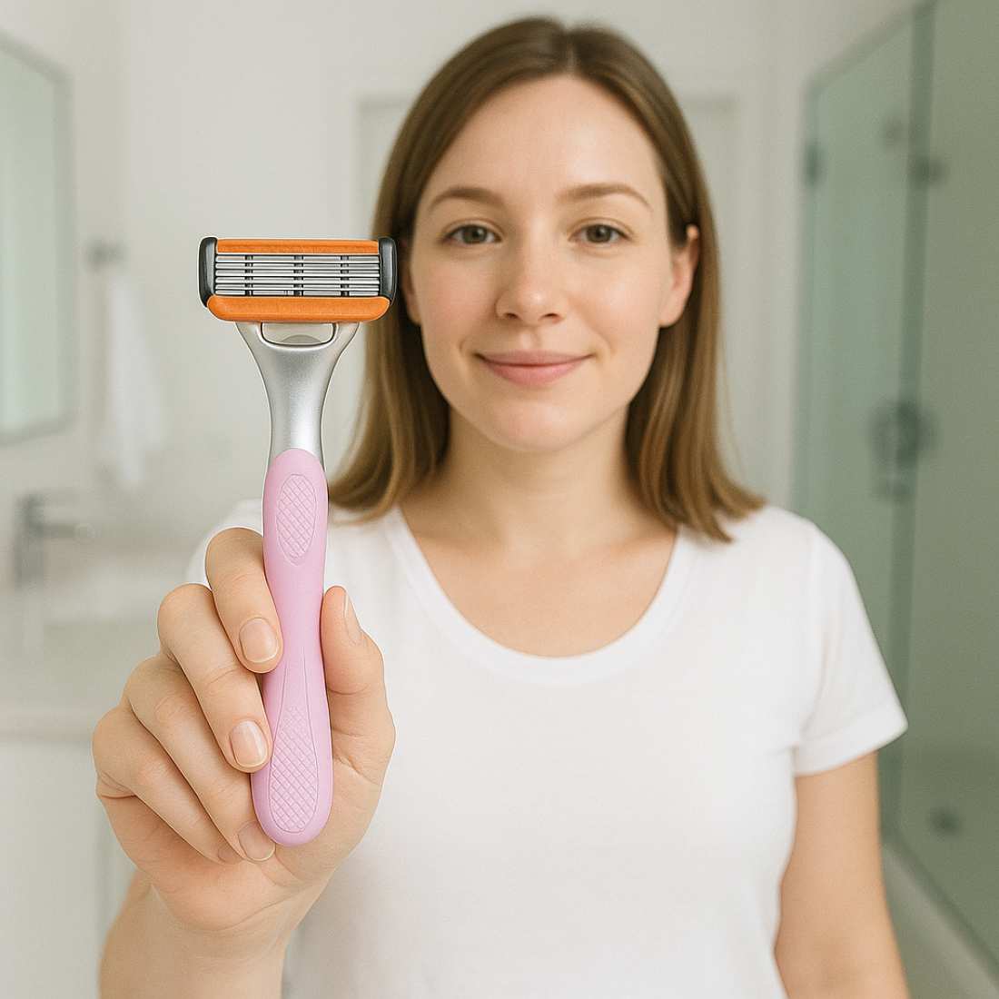 Cartridge Razor Handle
