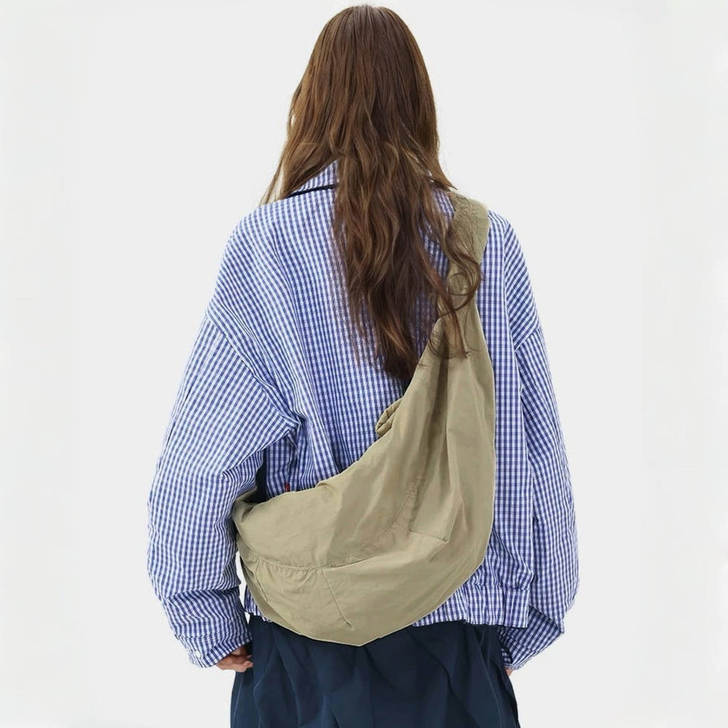 Corduroy Cozy Crescent Bag