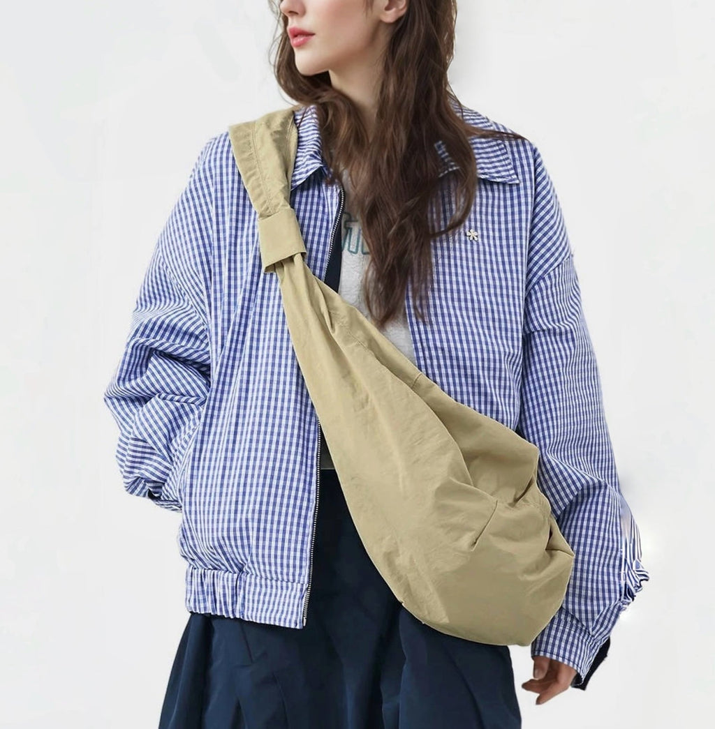 Corduroy Cozy Crescent Bag