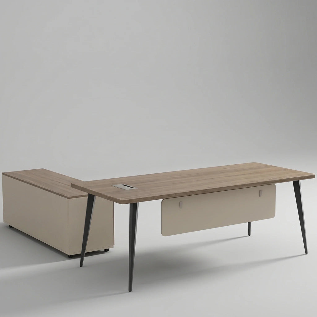 Tawn · Office Desk w/ Mobile Storage