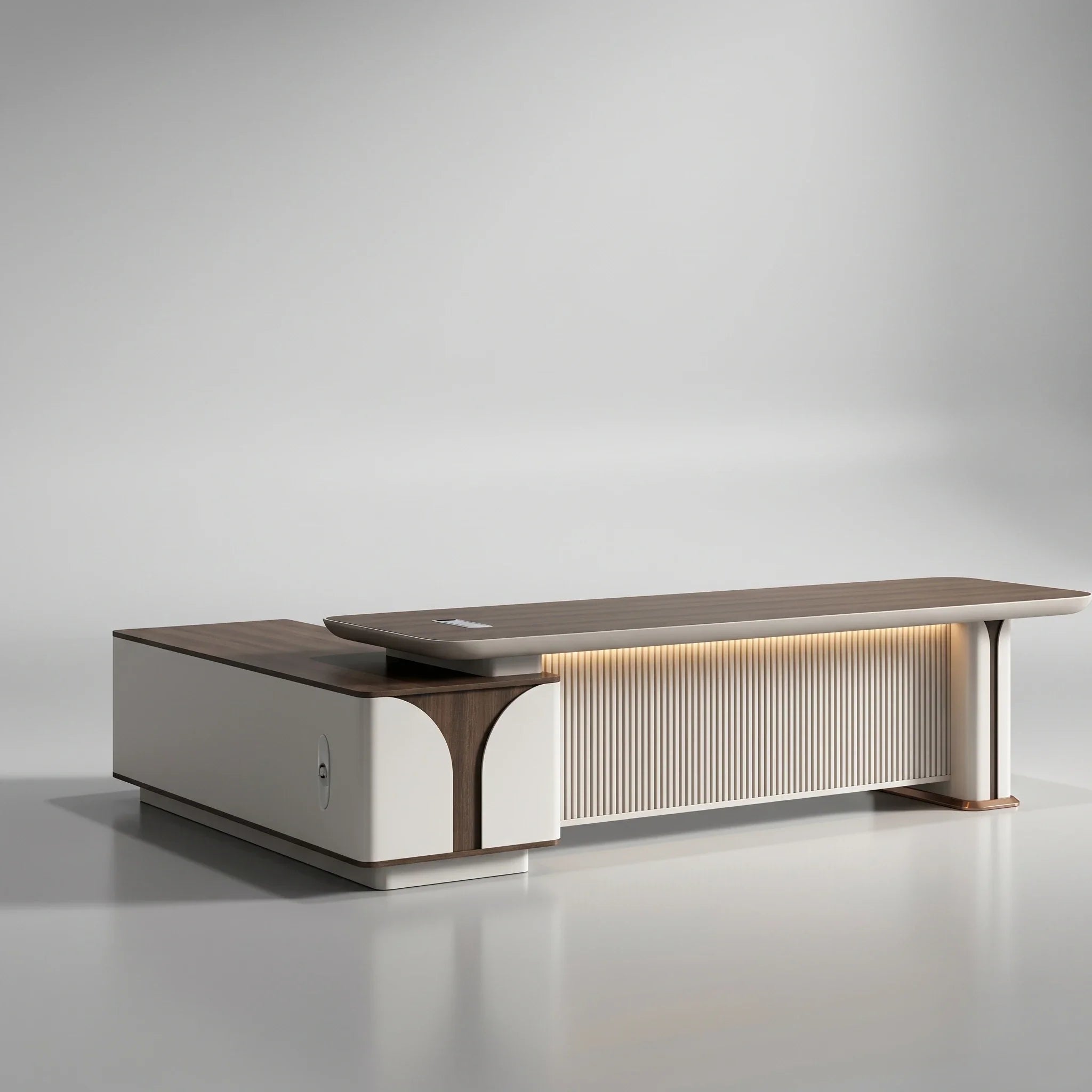 Dion · Modern L-Shaped Executive Desk