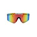 BLAZING SHIELDS - White w/ Black Splatter