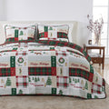 Colorful Holiday Quilt Set - Midnight Magic Collection