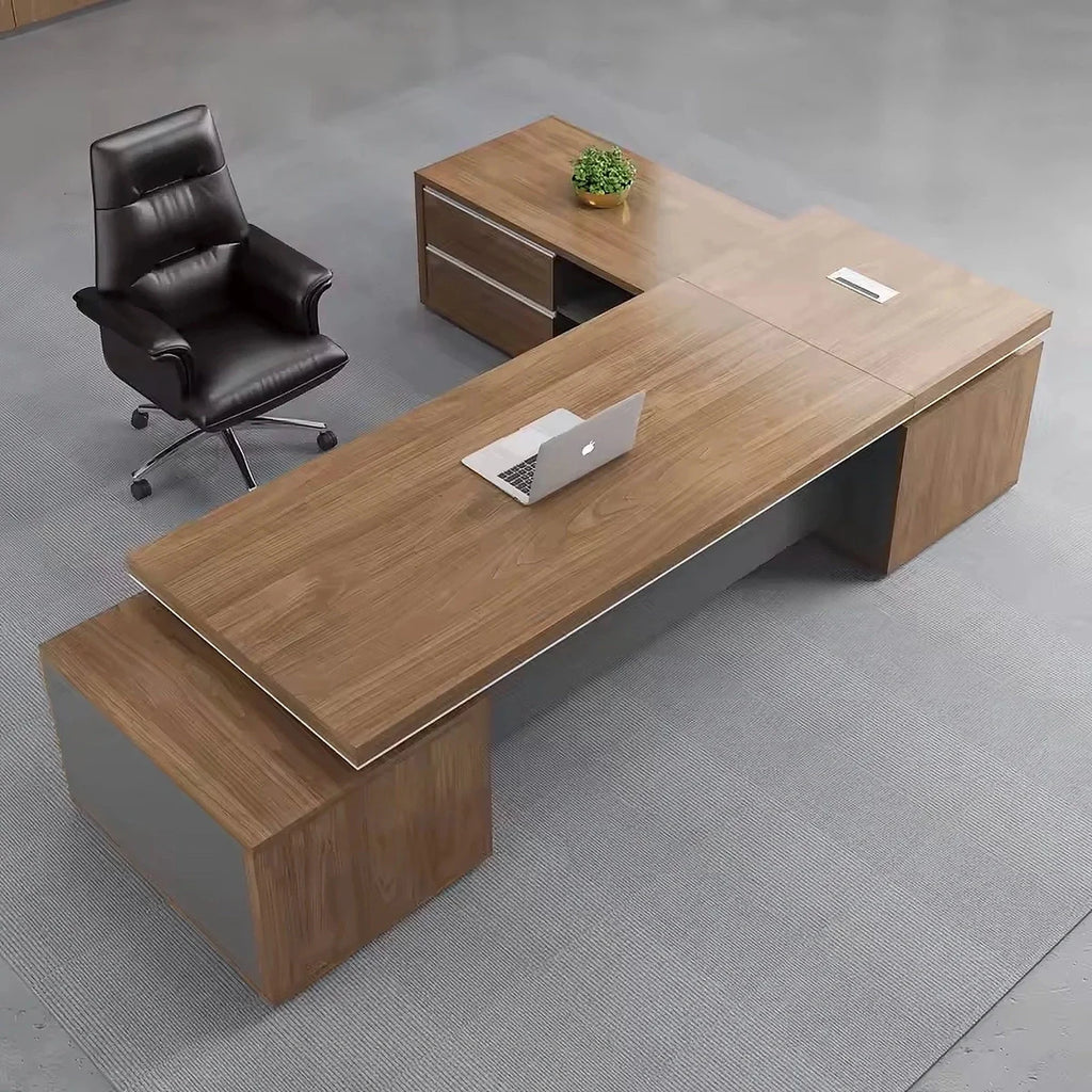 Hewson · Modern L-Shaped Executive Desk