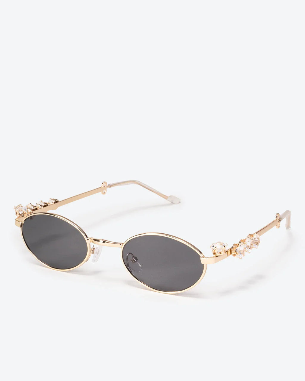 SOLEIL - Black Lenses, Gold Chrome Frame