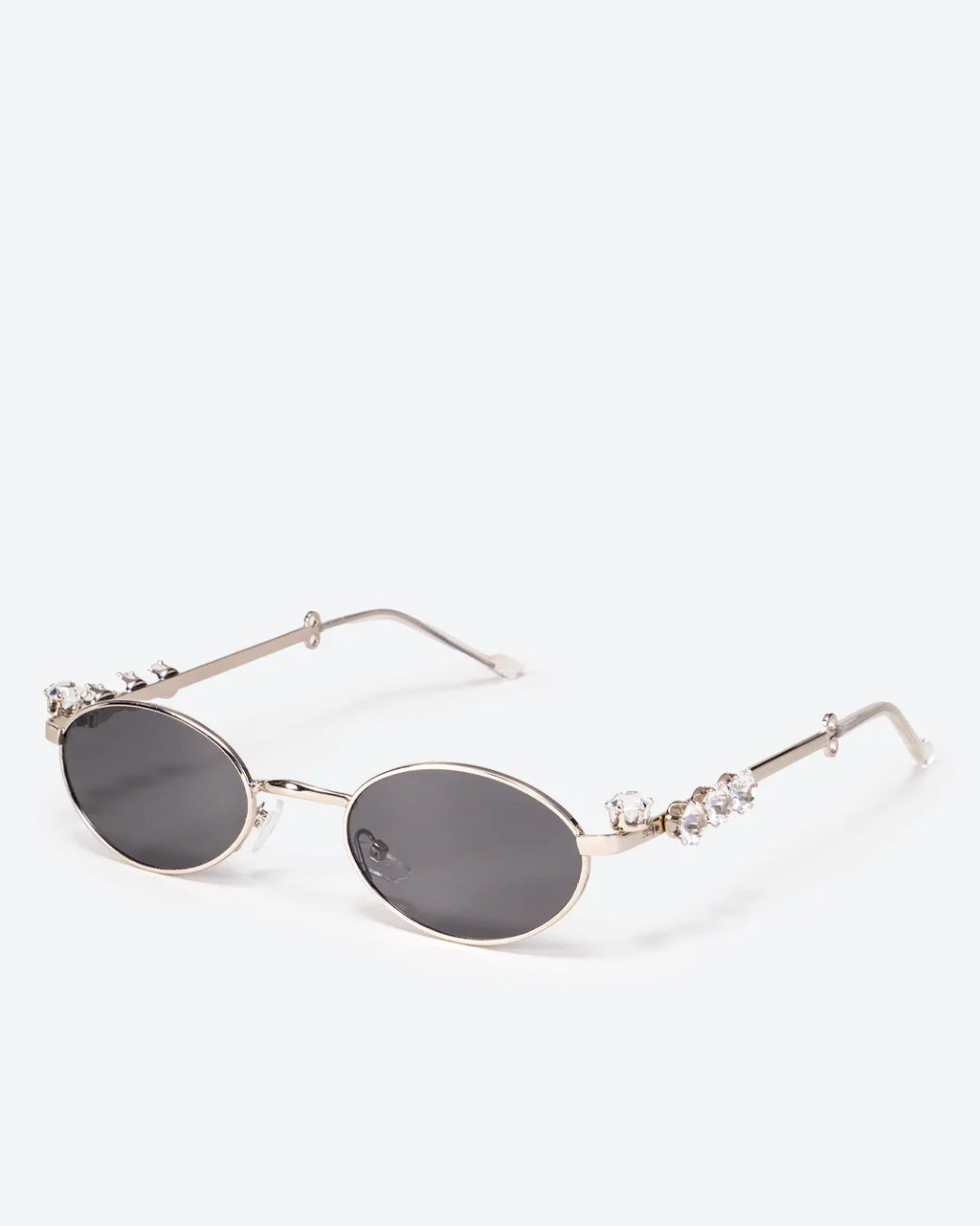 SOLEIL - Black Lenses,Chrome Frame