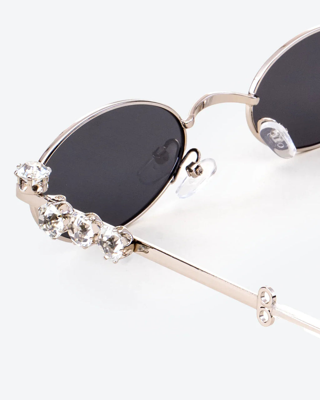 SOLEIL - Black Lenses,Chrome Frame