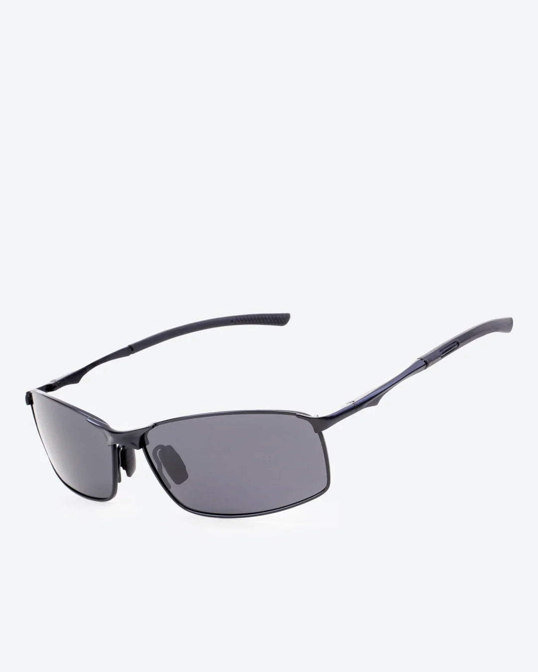 THEO - Black Polarized Lenses, Satin Black Frame