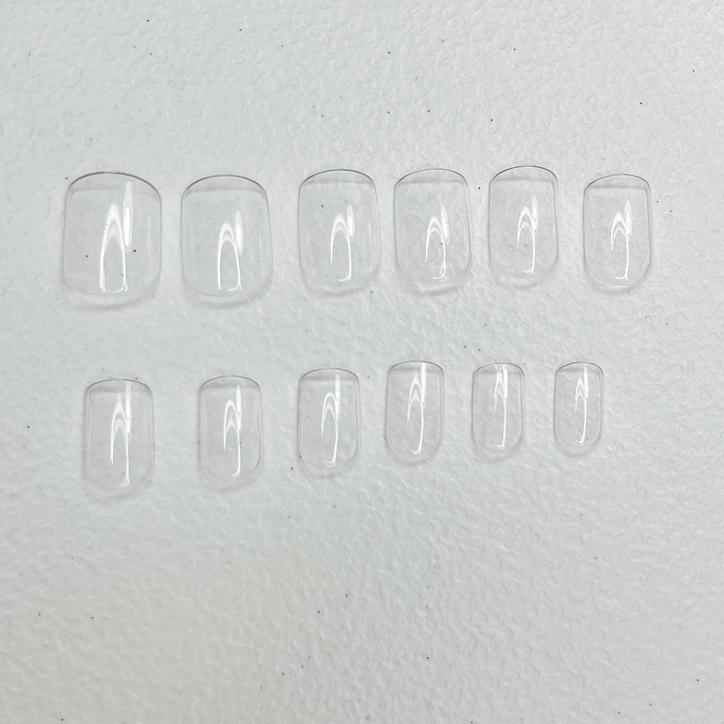 Short Square Quick Gel Tips (xxs shape) - 720pc