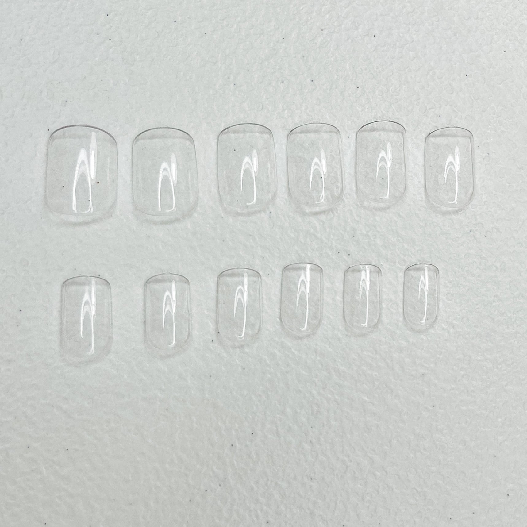 Short Square Quick Gel Tips (xxs shape) - 720pc