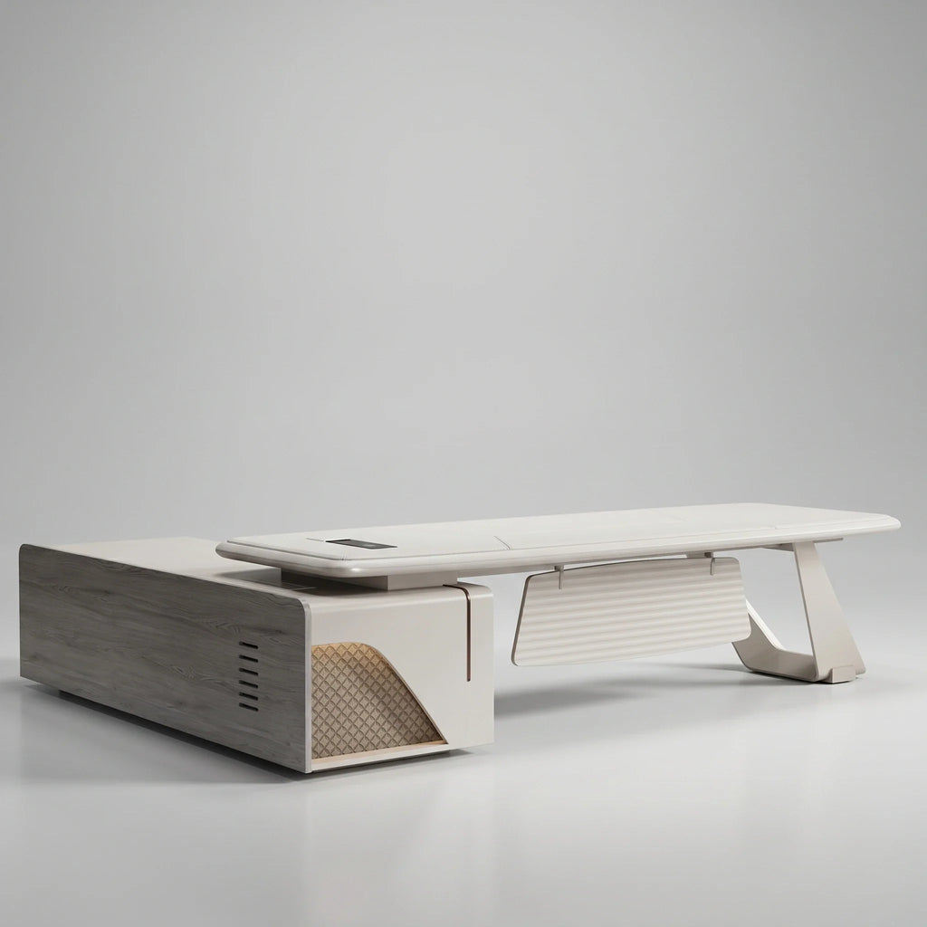 Heyer · Modern L-Shaped Executive Desk