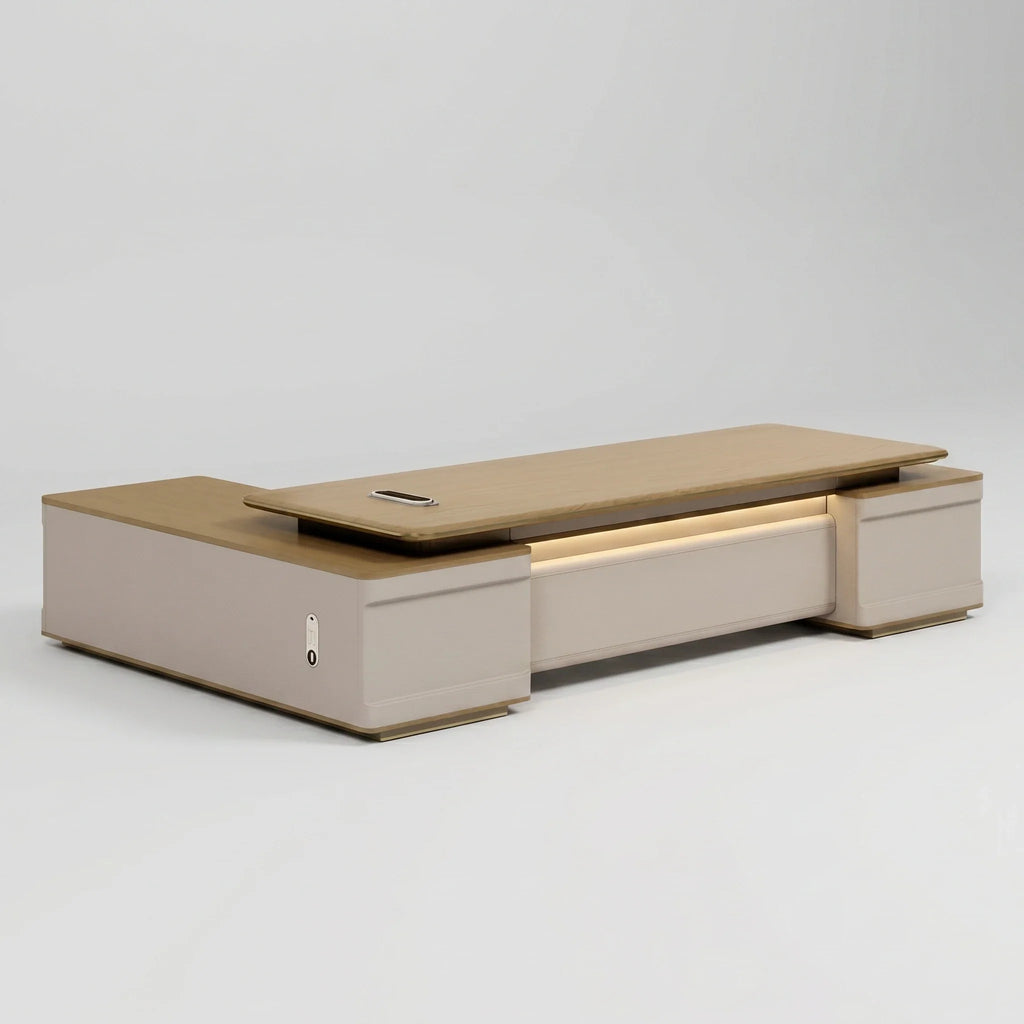 Halsey · Modern L-Shaped Executive Desk