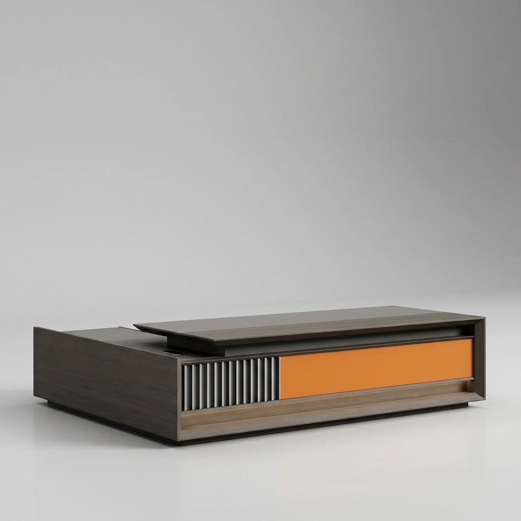 Hurst · Modern L-Shaped Executive Desk