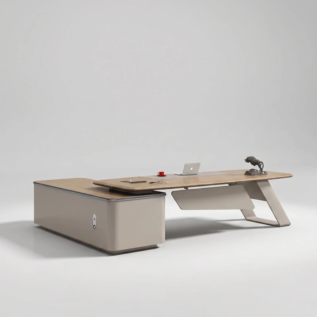 Laurier · Modern L-Shaped Executive Desk