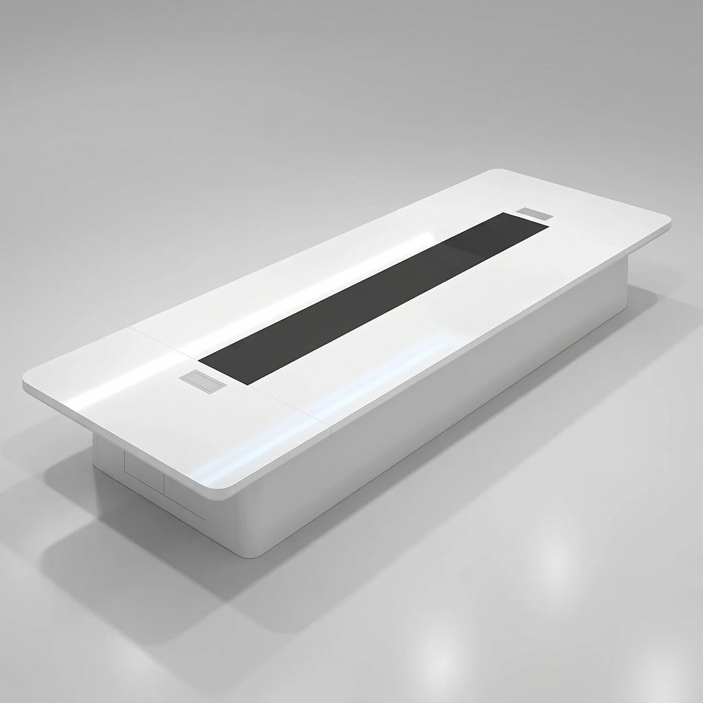 Amix · White Conference Room Table