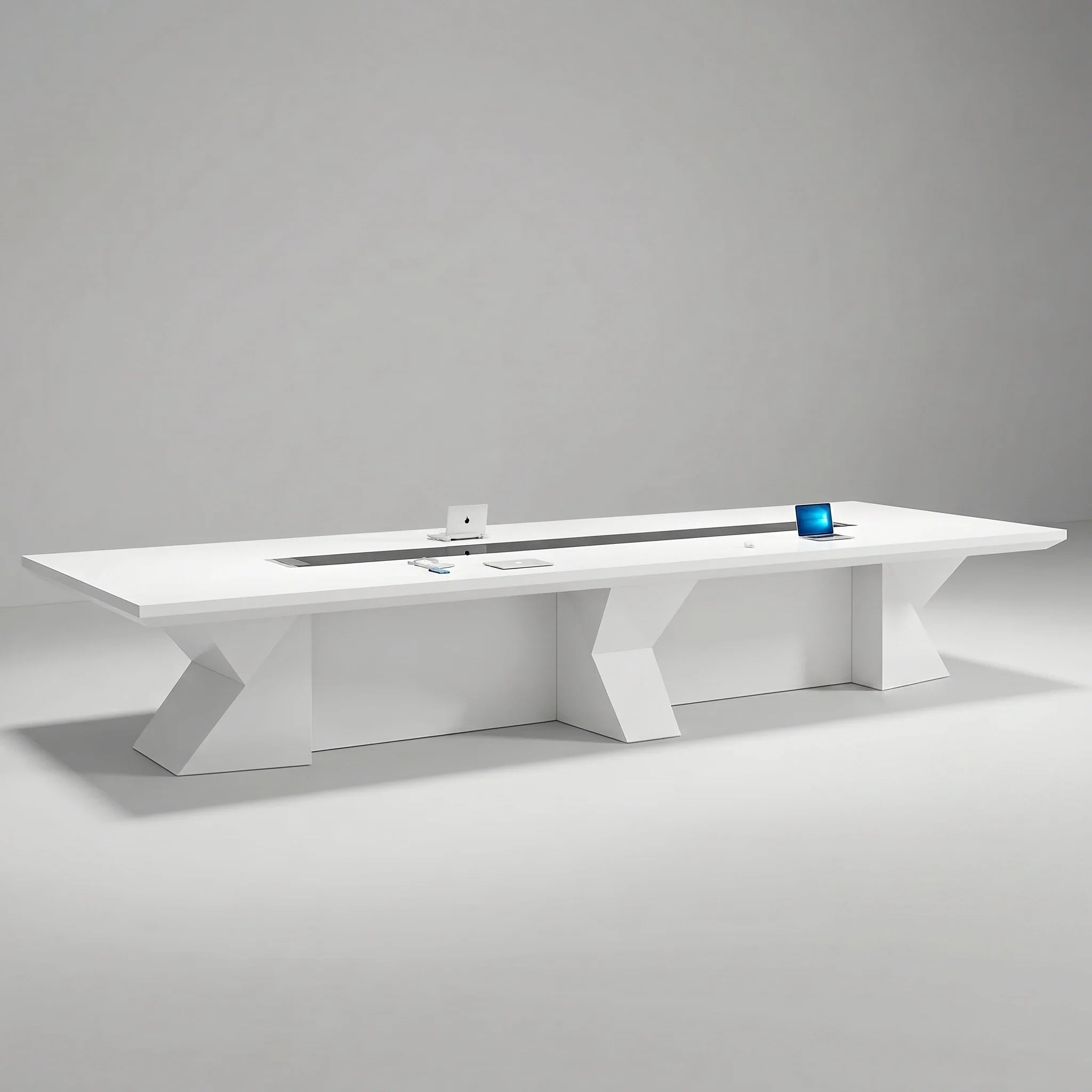 Kendrix · White Conference Room Table