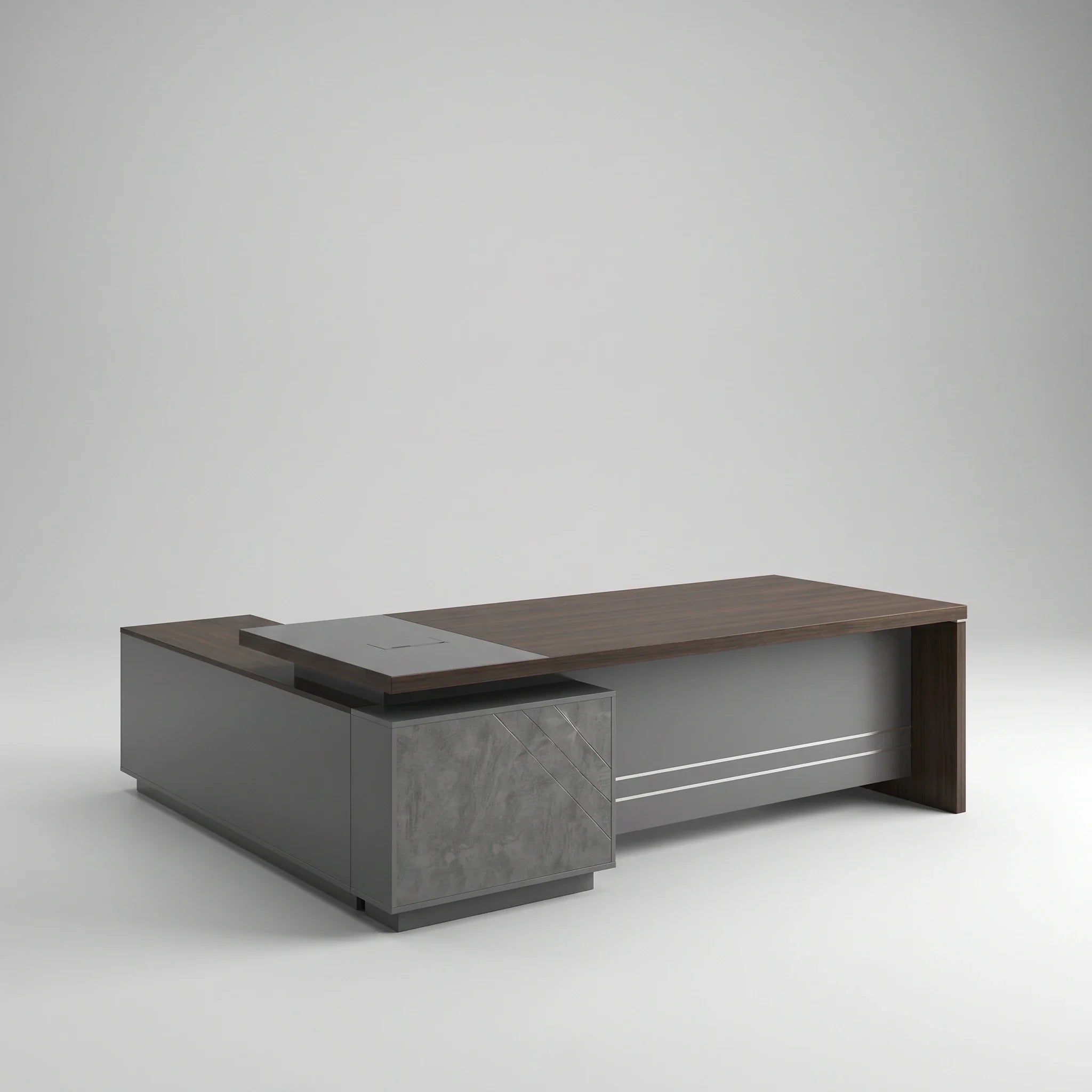 Anton · 8′ Executive L-Shaped Desk