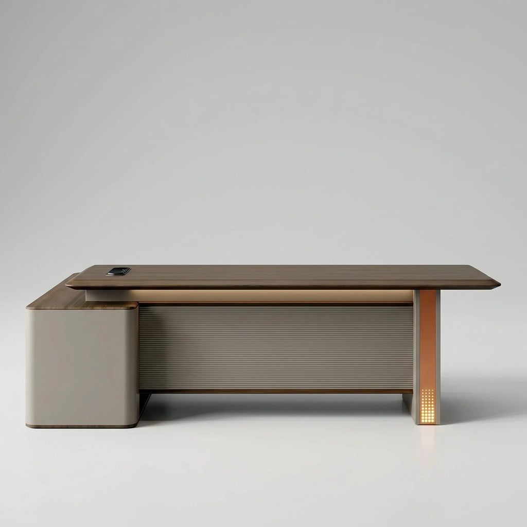 Oxley · Modern L-Shaped Executive Desk