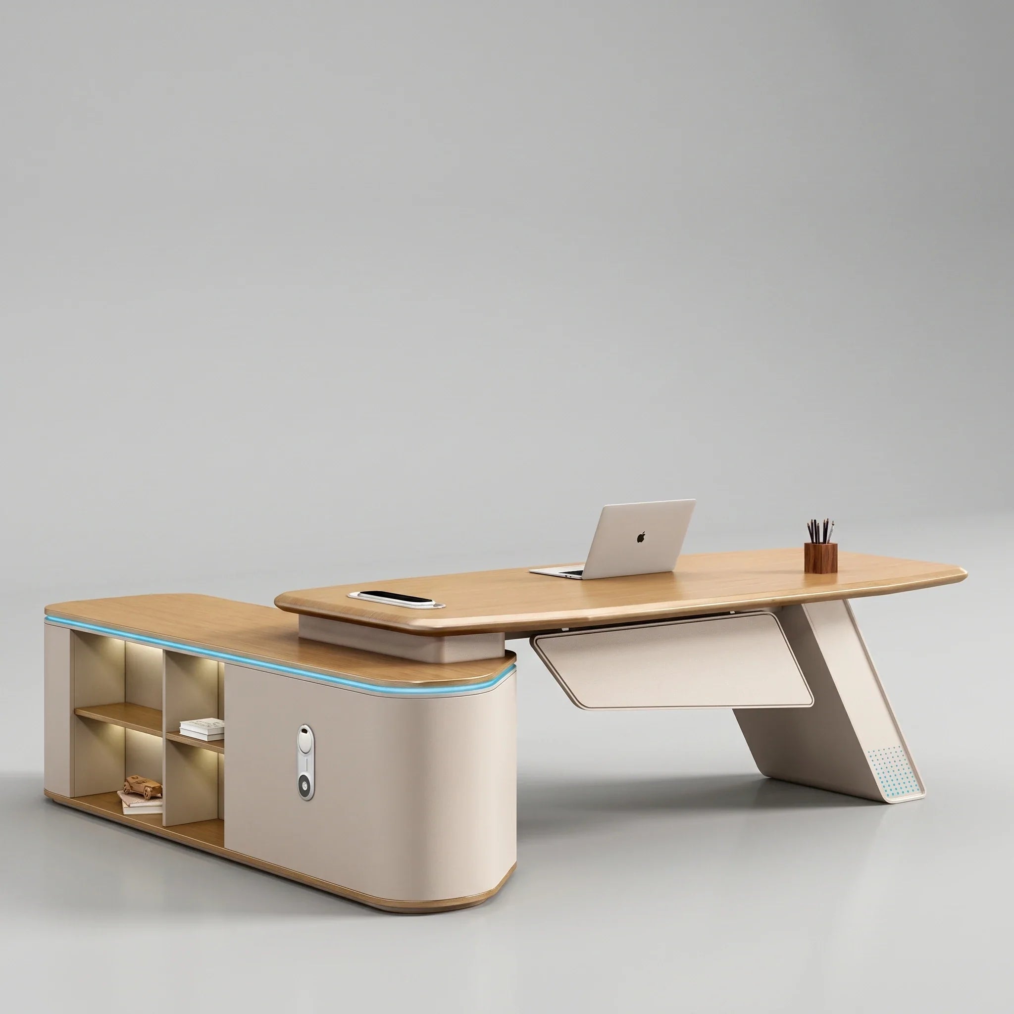 Ellis · Modern Executive L-Shaped Desk