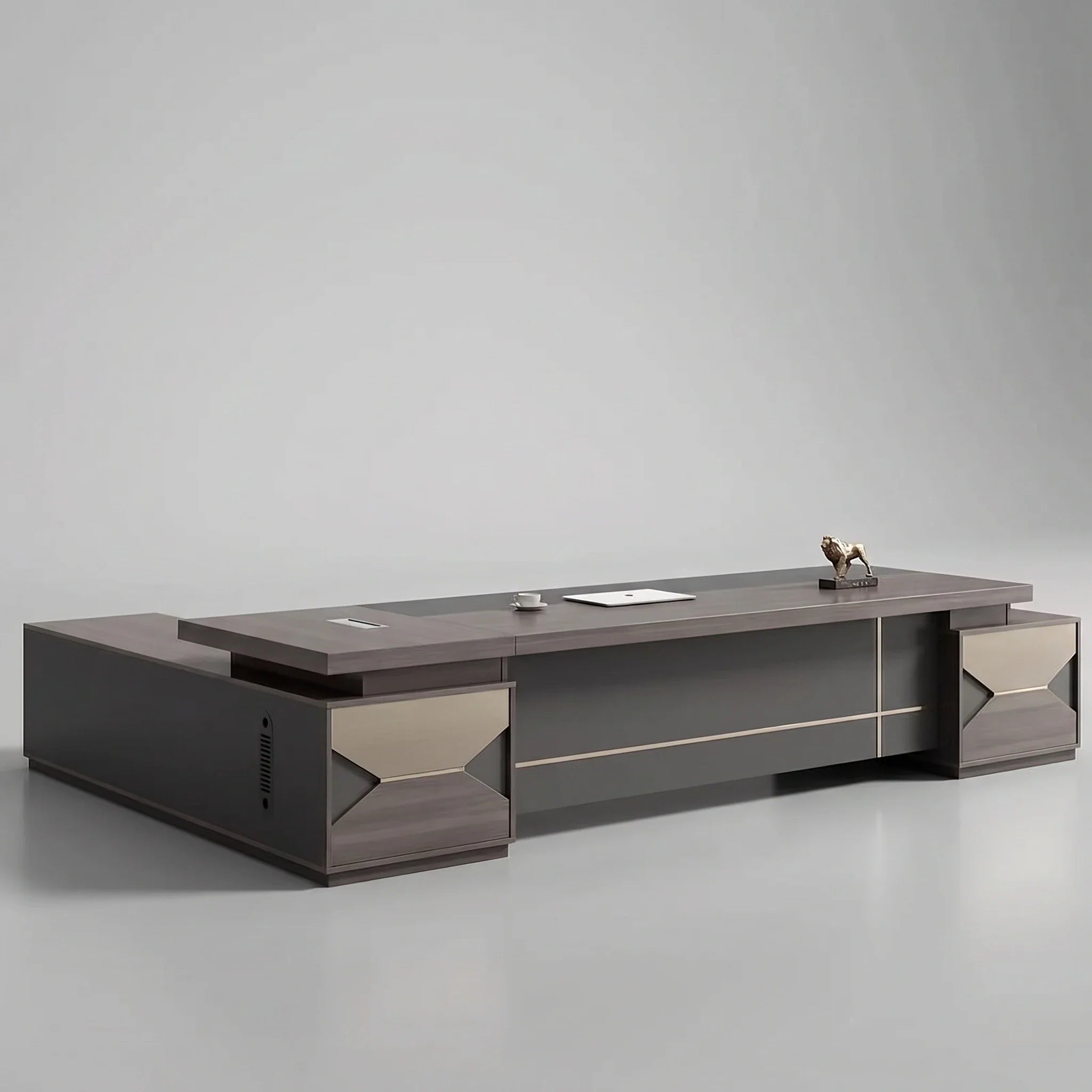Eyer · Modern L-Shaped Executive Desk