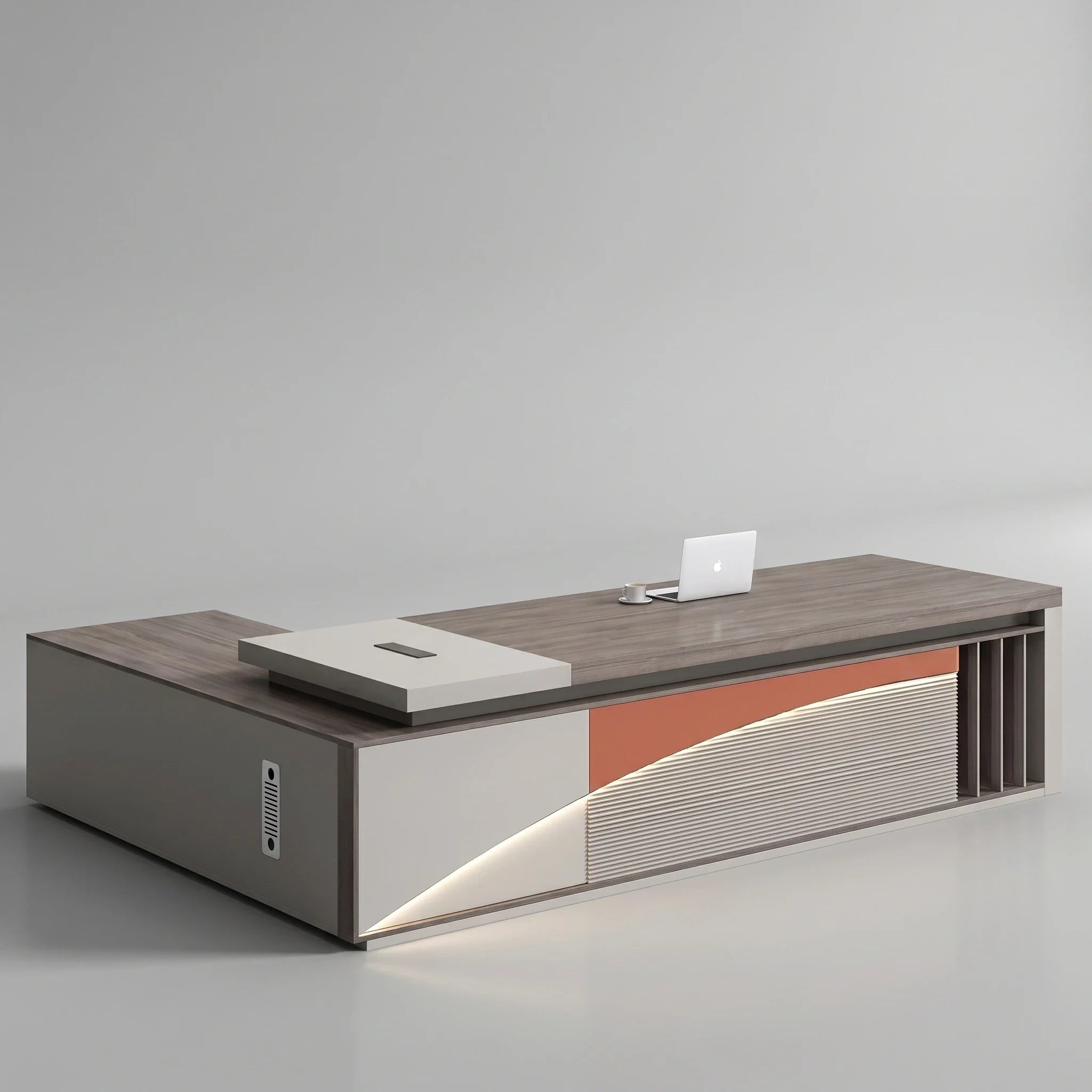 Lachlan · Modern L-Shaped Executive Desk