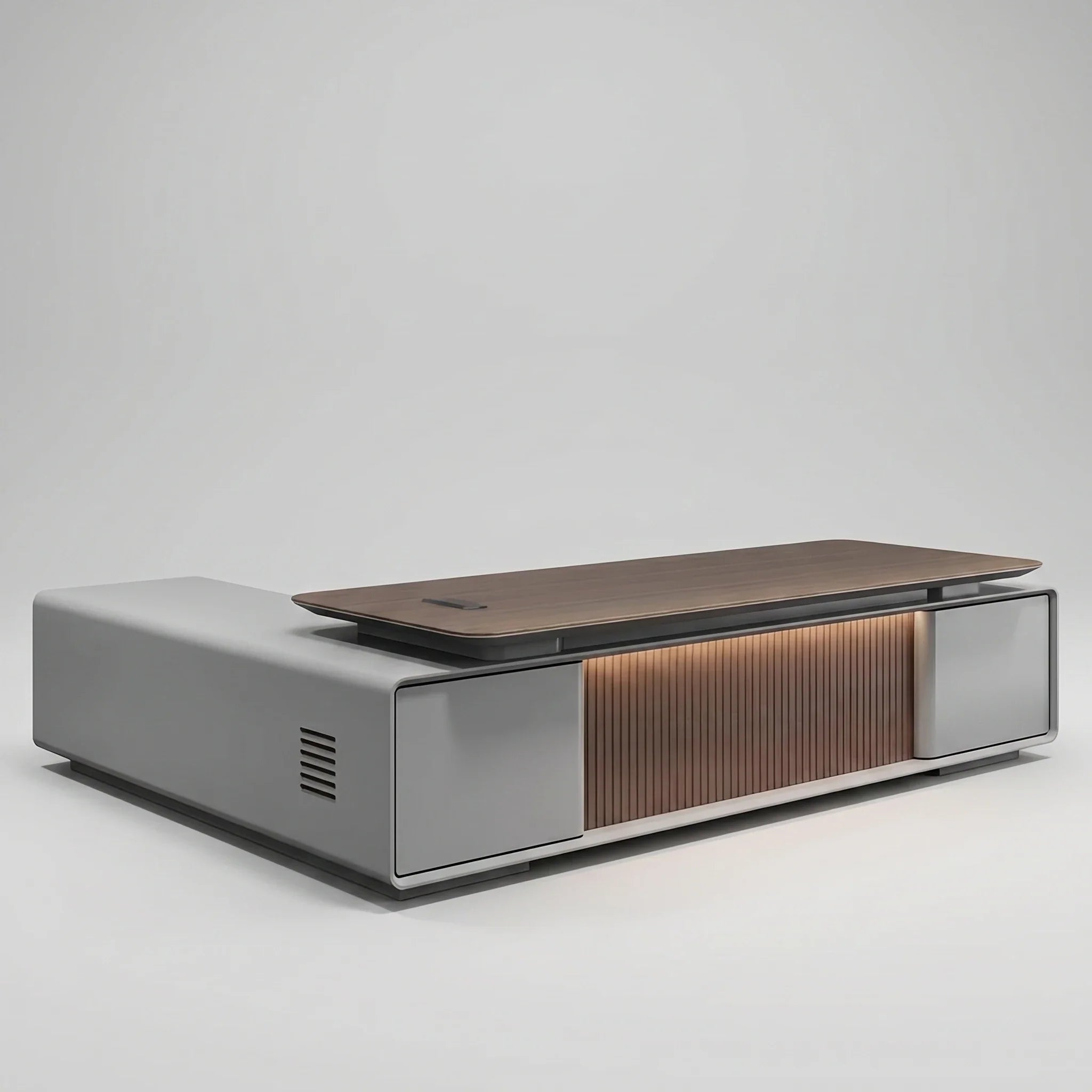 Twilley · Modern L-Shaped Executive Desk