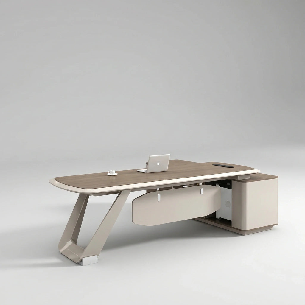 Tiller · Modern Executive L-Shaped Desk