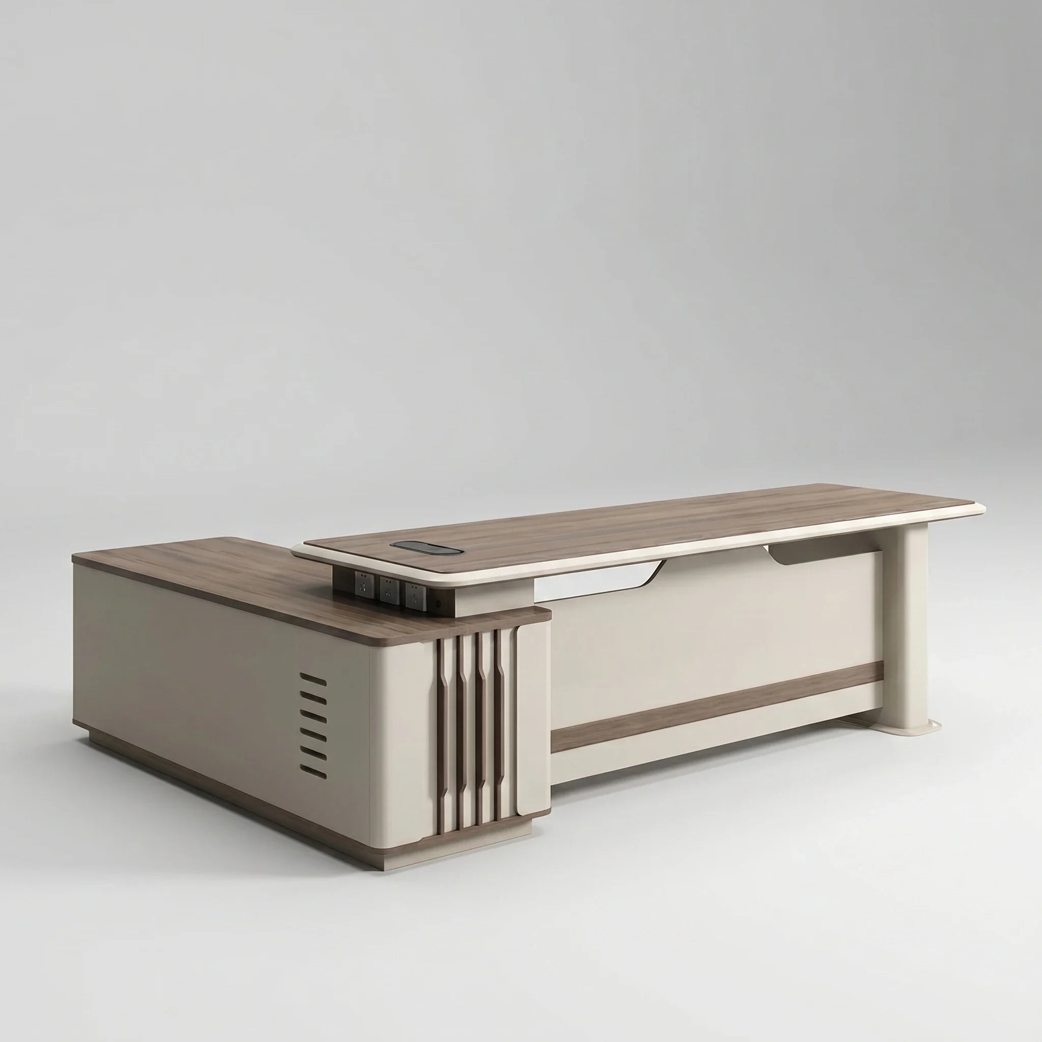 Pembry · Modern L-Shaped Executive Desk