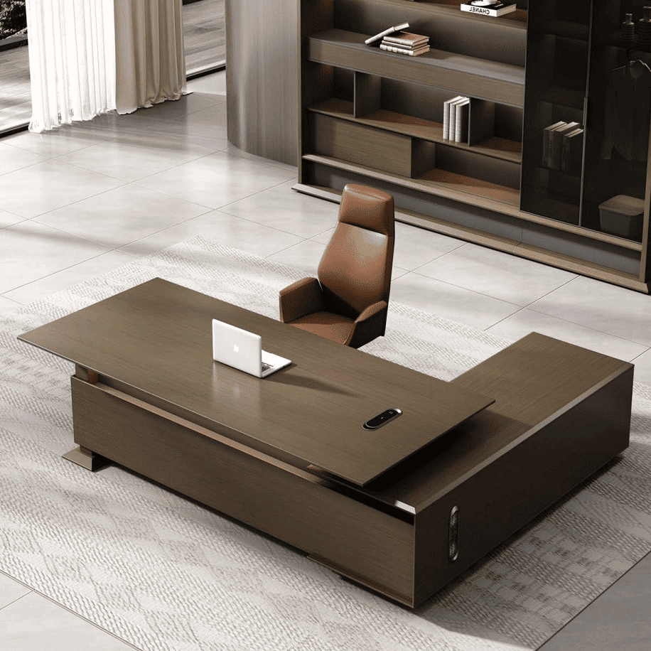Atlee · Modern L-Shaped Executive Desk