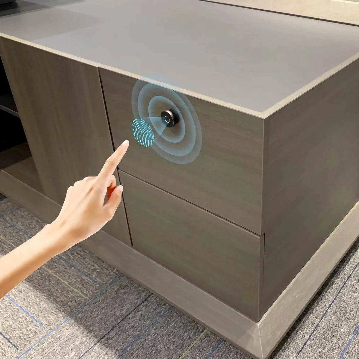 Hurst · Modern L-Shaped Executive Desk