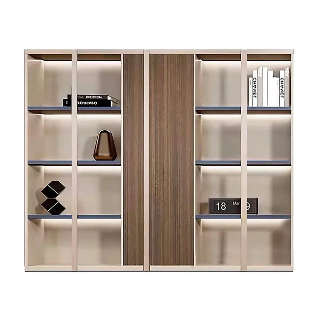 Jenkins · Office Shelves w/ Lighting & Closet