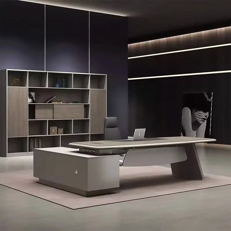 Corely · Modern L-Shaped Executive Desk