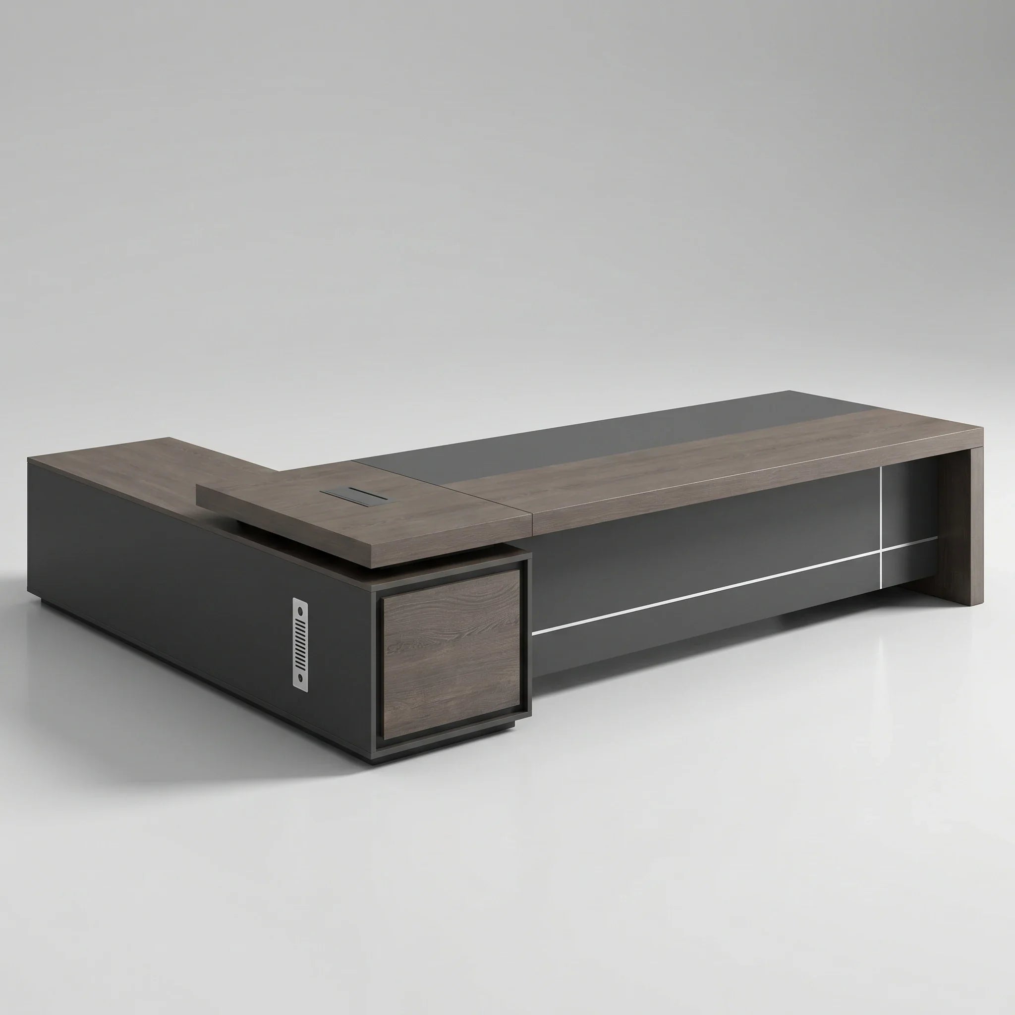 Carlaw · Modern L-Shaped Executive Desk