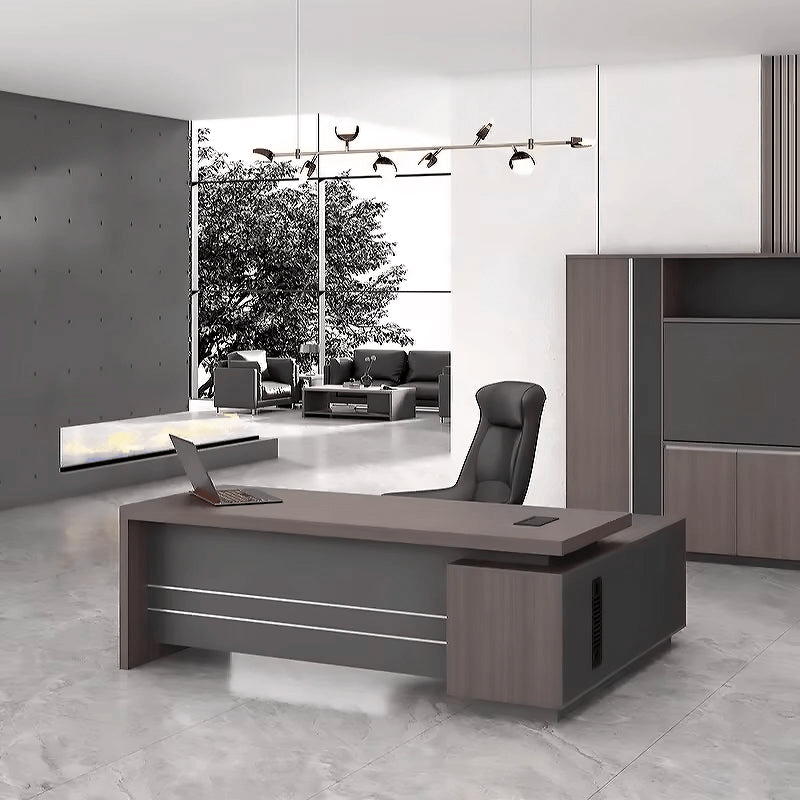 Bristol · Modern L-Shaped Executive Desk