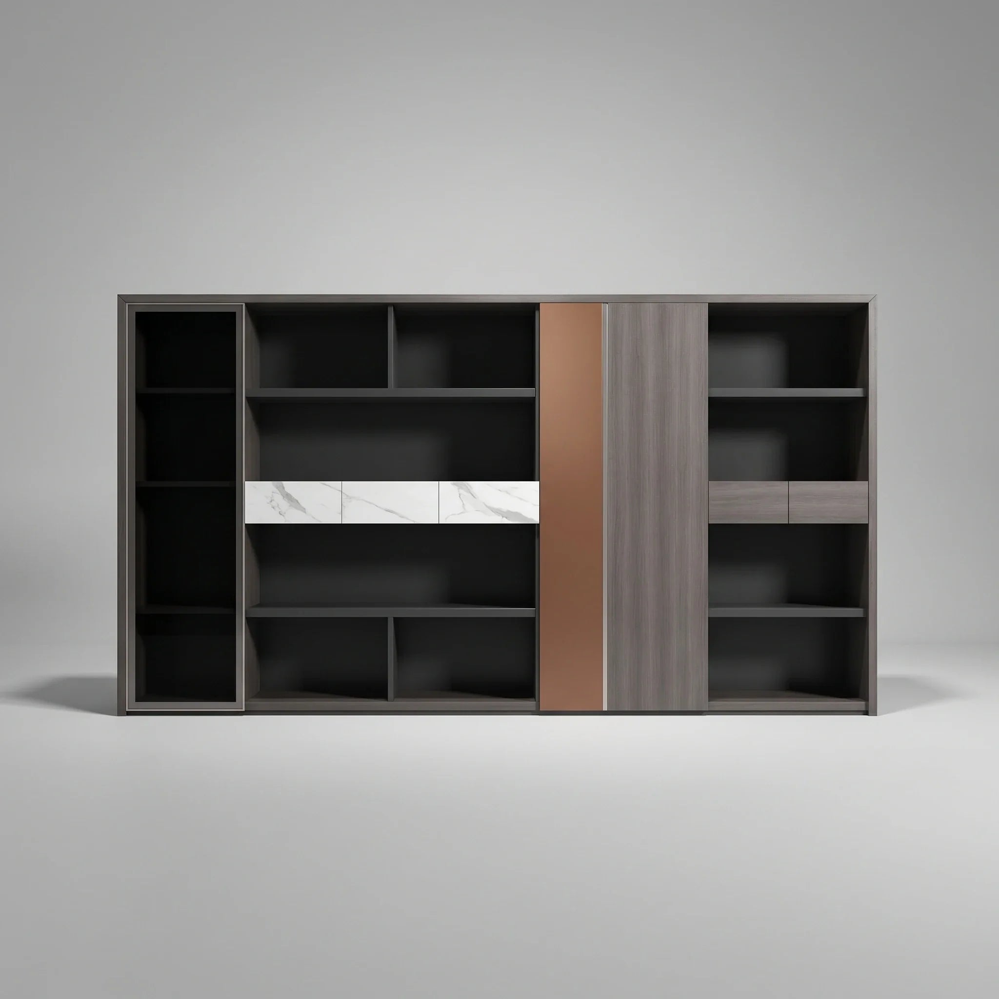 Joseph · Office Library Wall Shelves & Storage