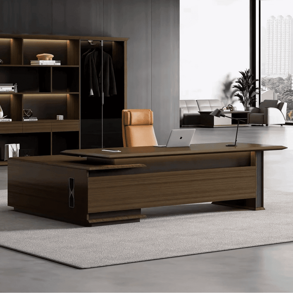 Milner · Modern L-Shaped Executive Desk