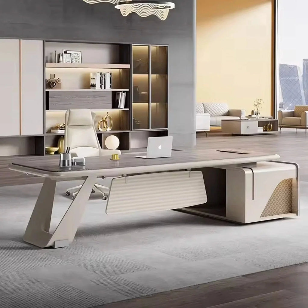 Heyer · Modern L-Shaped Executive Desk