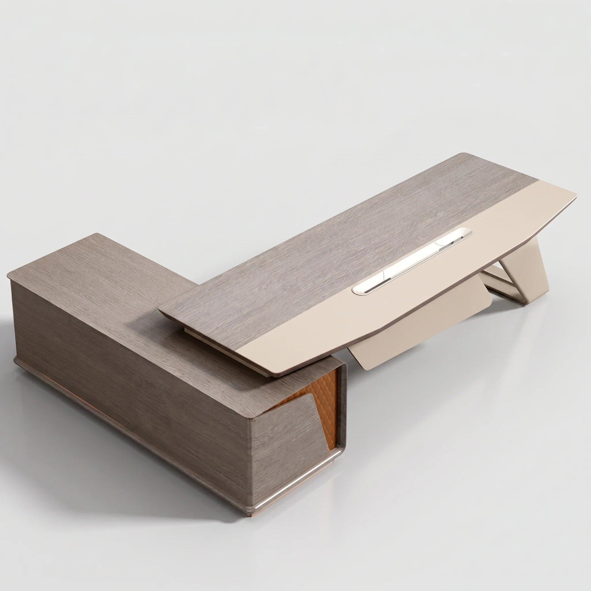 Seguin · Modern L-Shaped Executive Desk
