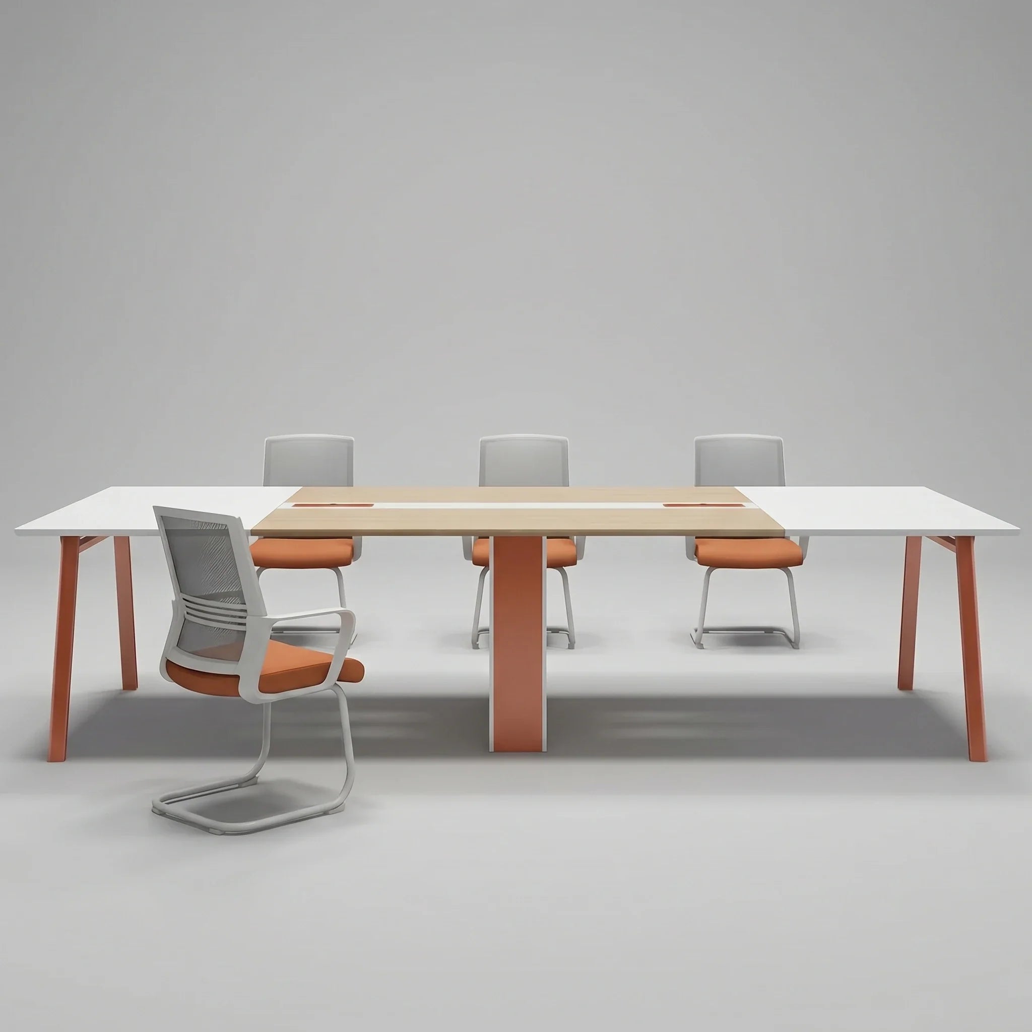 Comity · White Collaborative Meeting Table