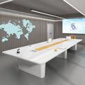 Lynix · White Conference Room Table
