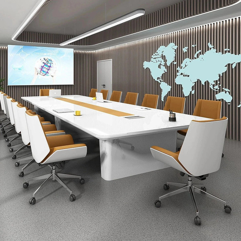 Lynix · White Conference Room Table