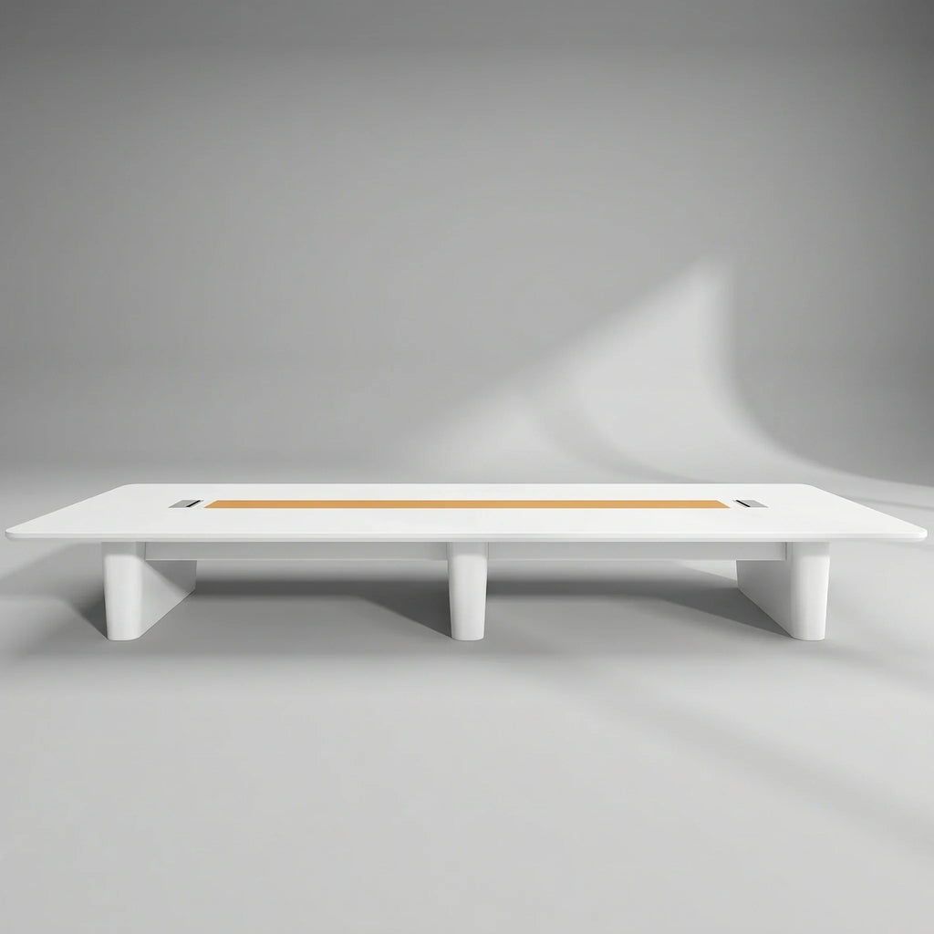 Lynix · White Conference Room Table