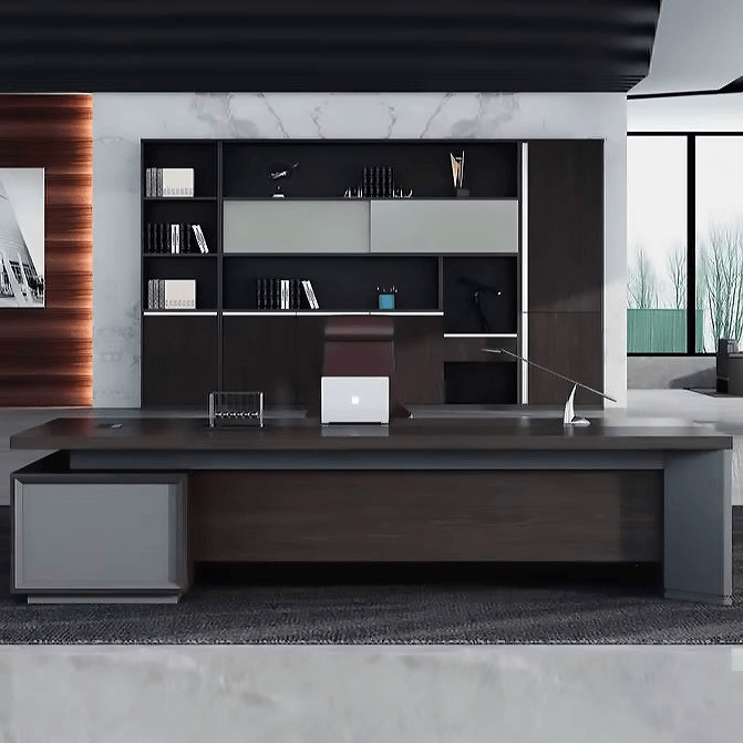 Taplin · Modern L-Shaped Executive Desk